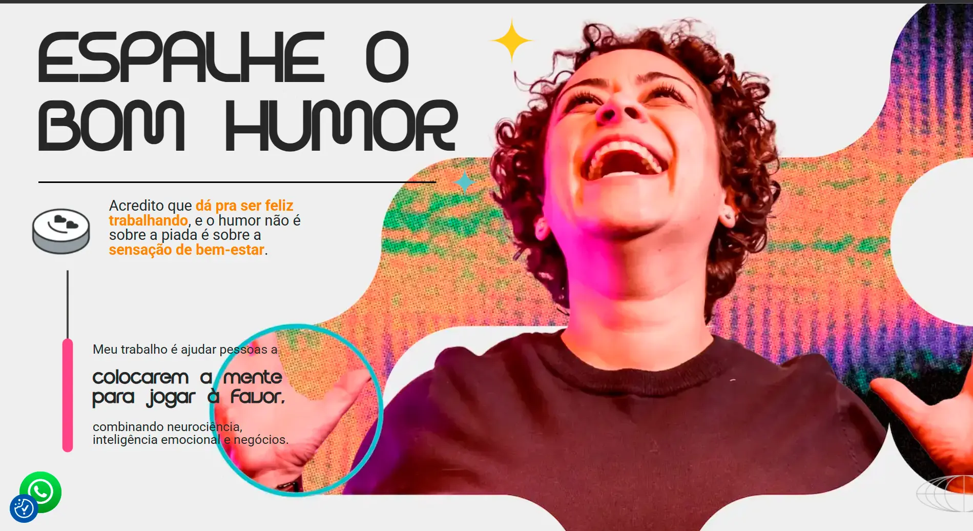Exemplo de página responsiva desenvolvida